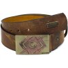 Cipo & Baxx Herren Gürtel C44856 taba 95cm x 4,8cm