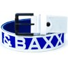 Cipo & Baxx Herren Gürtel C-2133 White 85cm x 4,3cm