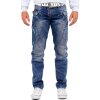 Cipo & Baxx Regular Fit Jeans Herren Stonewashed C0768 Blue W40/L32