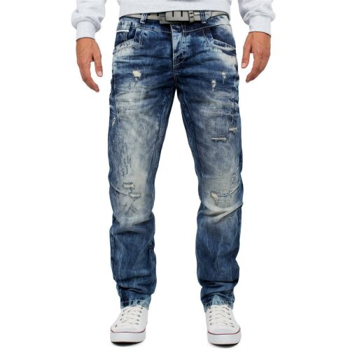 Cipo & Baxx Herren Jeans CD104 Blau W28/L30