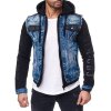 Cipo & Baxx Herren Jeans Jacke CJ154 Blau M