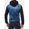 Cipo & Baxx Herren Jeans Jacke CJ154 Blau M