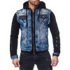 Cipo & Baxx Herren Jeans Jacke CJ154 Blau M