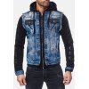 Cipo & Baxx Herren Jeans Jacke CJ154 Blau L