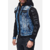 Cipo & Baxx Herren Jeans Jacke CJ154 Blau XL