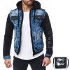 Cipo & Baxx Herren Jeans Jacke CJ154 Blau XL