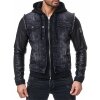 Cipo & Baxx Herren Jeans Jacke C-1290 Schwarz M