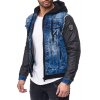 Cipo & Baxx Regular Fit Jacke Herren Stonewashed C1290 Blue M