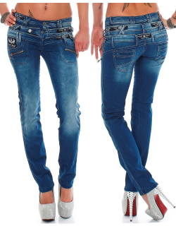 Cipo & Baxx Damen Jeans BA-CBW0282 W25/L30
