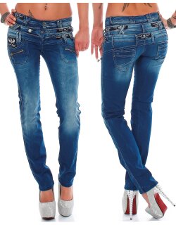 Cipo & Baxx Damen Jeans CBW0282 W25/L30