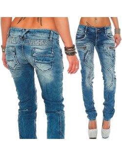 Cipo & Baxx Damen Jeans WD322 W30/L32