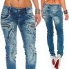 Cipo & Baxx Damen Jeans WD322 W30/L32