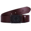 Cipo & Baxx Gürtel Herren CG145 Brown 100cm x 3,8cm