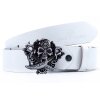 Cipo & Baxx Gürtel Herren CG146 White 95cm x 3,8cm