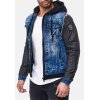 Cipo & Baxx Herren Jeans Jacke C-1290 Blau1 M