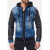Cipo & Baxx Herren Jeans Jacke C-1290 Blau1 M