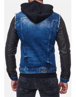 Cipo & Baxx regular fit Jacke Herren Denim  Blue L