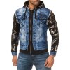 Cipo & Baxx regular fit Jacke Herren Denim  Blue M