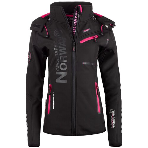 Geographical Norway Regular Fit Allwetterjacke Damen Ohne Waschung  Reine Lady Black M