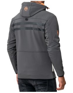 Geographical Norway Regular Fit Jacke Herren Ohne Waschung  Royaute Men Dark Grey L