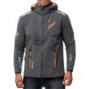 Geographical Norway Regular Fit Jacke Herren Ohne Waschung  Royaute Men Dark Grey L