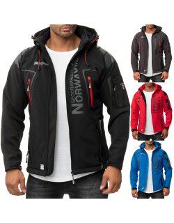 Geographical Norway Regular Fit Softshelljacke Ohne...