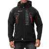 Geographical Norway Regular Fit Softshelljacke Ohne Waschung  Techno Men Black M