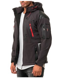 Geographical Norway Herren Jacke Techno Men 007/RPT dark grey S