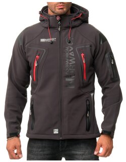 Geographical Norway Herren Jacke Techno Men 007/RPT dark grey S