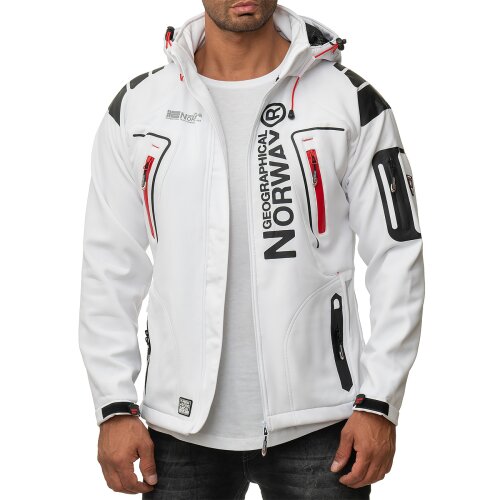 Geographical Norway Herren Jacke Techno Men 007/RPT white XL