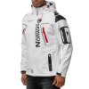 Geographical Norway Herren Jacke Techno Men 007/RPT white XL