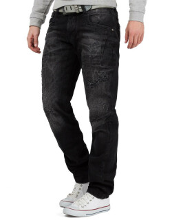 Cipo & Baxx Herren Jeans CD104 Black W31/L32