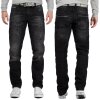 Cipo & Baxx Herren Jeans CD104 Black W32/L32