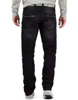 Cipo & Baxx Herren Jeans CD104 Black W33/L32