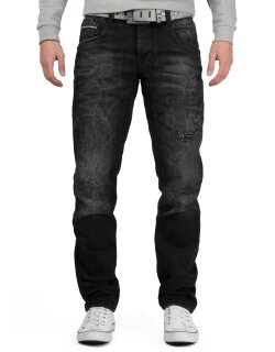 Cipo & Baxx regular fit Jeans Herren Stonewashed...