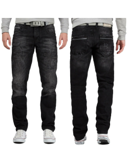Cipo & Baxx Herren Jeans BA-CD104 Black W34/L34