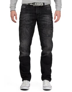 Cipo & Baxx Herren Jeans CD104 Black W36/L34