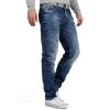 Cipo & Baxx Herren regular fit Hose Stonewashed BA-CD319Y Blue W34/L32