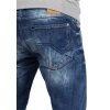 Cipo & Baxx Herren regular fit Hose Stonewashed BA-CD319Y Blue W36/L34