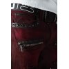 Cipo & Baxx slim fit Jeans Herren Stonewashed CD481 Bordeaux W40/L34