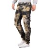 Cipo & Baxx regular fit Jeans Herren Stonewashed CD494 Khaki