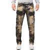 Cipo & Baxx Herren Jeans CD494 Khaki W31/L32