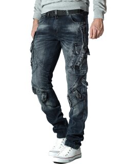 Cipo & Baxx Herren Jeans CD440 Blau W34/L32