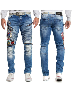 Cipo & Baxx Herren Jeans CD490 Blau W29/L32