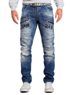 Cipo & Baxx Herren Jeans CD491 Blau W38/L32