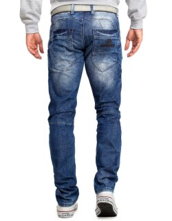 Cipo & Baxx Herren Jeans CD491 Blau W38/L32