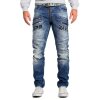 Cipo & Baxx Herren Jeans CD491 Blau W38/L32