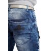 Cipo & Baxx Regular Fit Hose Herren Stonewashed Blau W38/L32 - CD491