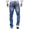 Cipo & Baxx regular fit Jeans Herren Stonewashed C0894 Blue W33/L36