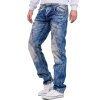 Cipo & Baxx regular fit Jeans Herren Stonewashed C0894 Blue W46/L36